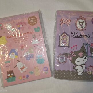sanrio characters and karomi small memo with stickers notebook