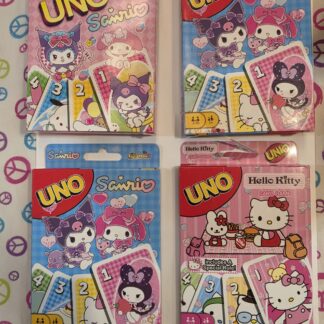 sanrio and hello kitty uno cards